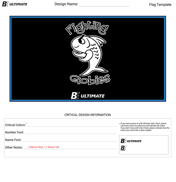 Full Sub Flag (Fighting Gobies) | Case Western Reserve University Fighting Gobies Fall 2026