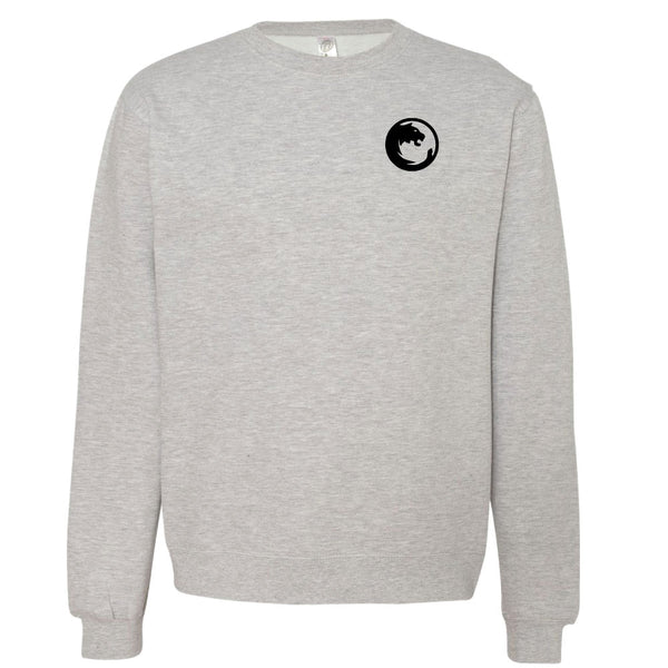 Embroidered Premium Midweight Crewneck (Grey) | Pittsburgh North Allegheny Girls Ultimate Fan Store Spring 2023