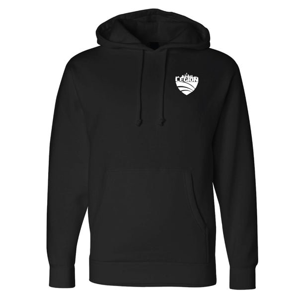 Embroidered Premium Heavyweight Hoodie (Black) | University of Texas at San Antonio Legion Fall 2022