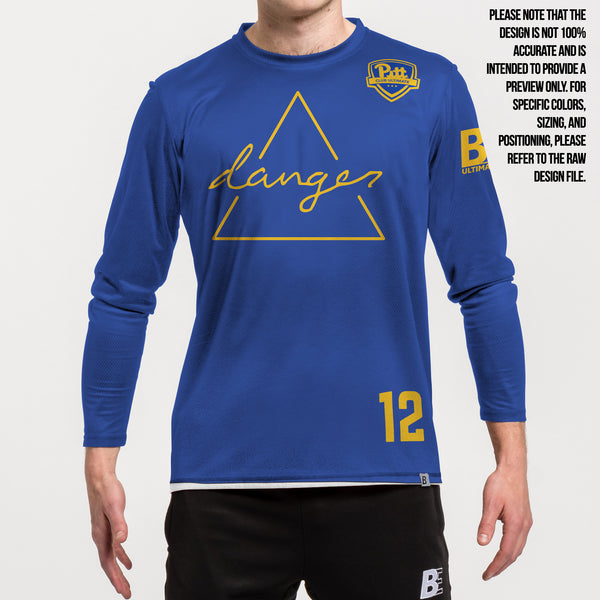 Full Sub N-Knit Long Sleeve Dark | University of Pittsburgh Danger Fall 2021