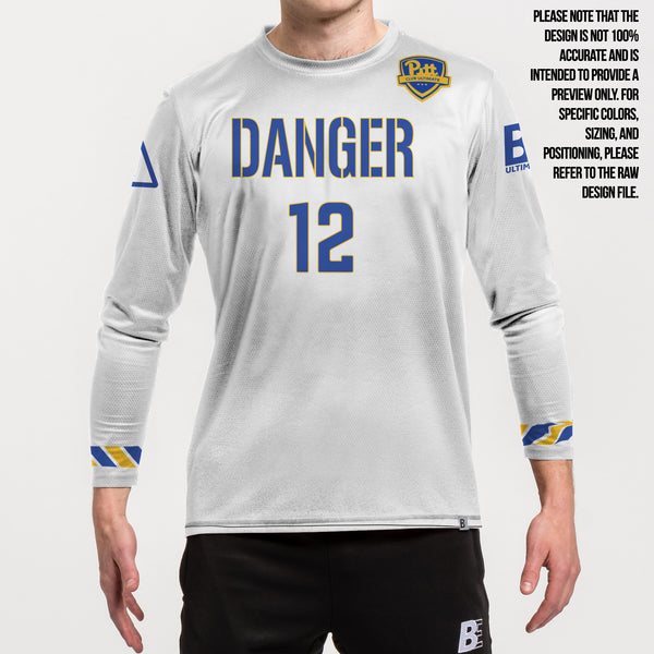 Full Sub N-Knit Long Sleeve Light | University of Pittsburgh Danger Fall 2021