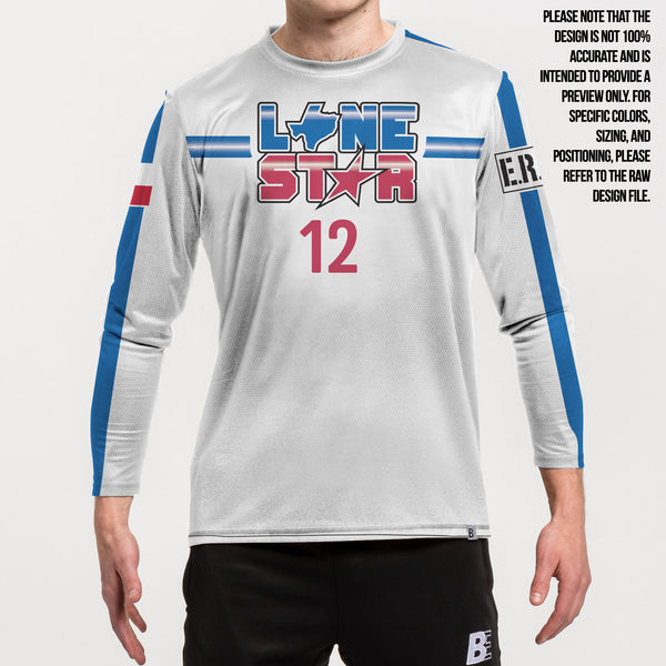 Full Sub N-Knit Long Sleeve Light | Houston LoneStar